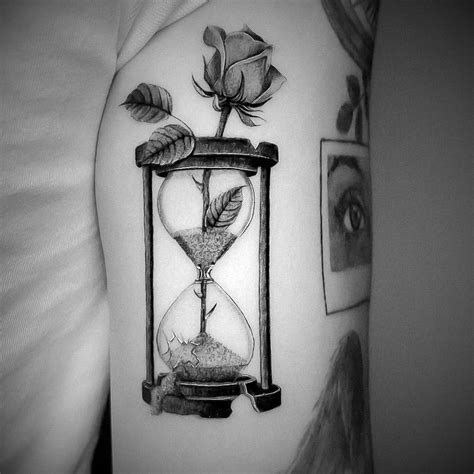 time is money hourglass tattoo|364+ Time Money Tattoo Ideas